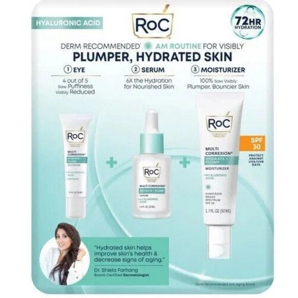 SEALED RoC 72 Hour Hydrate and Plump Regimen Pack - Picture 1 of 2